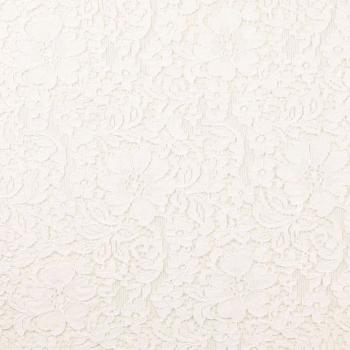 Preview: Spitze mit Bogenkante weiß